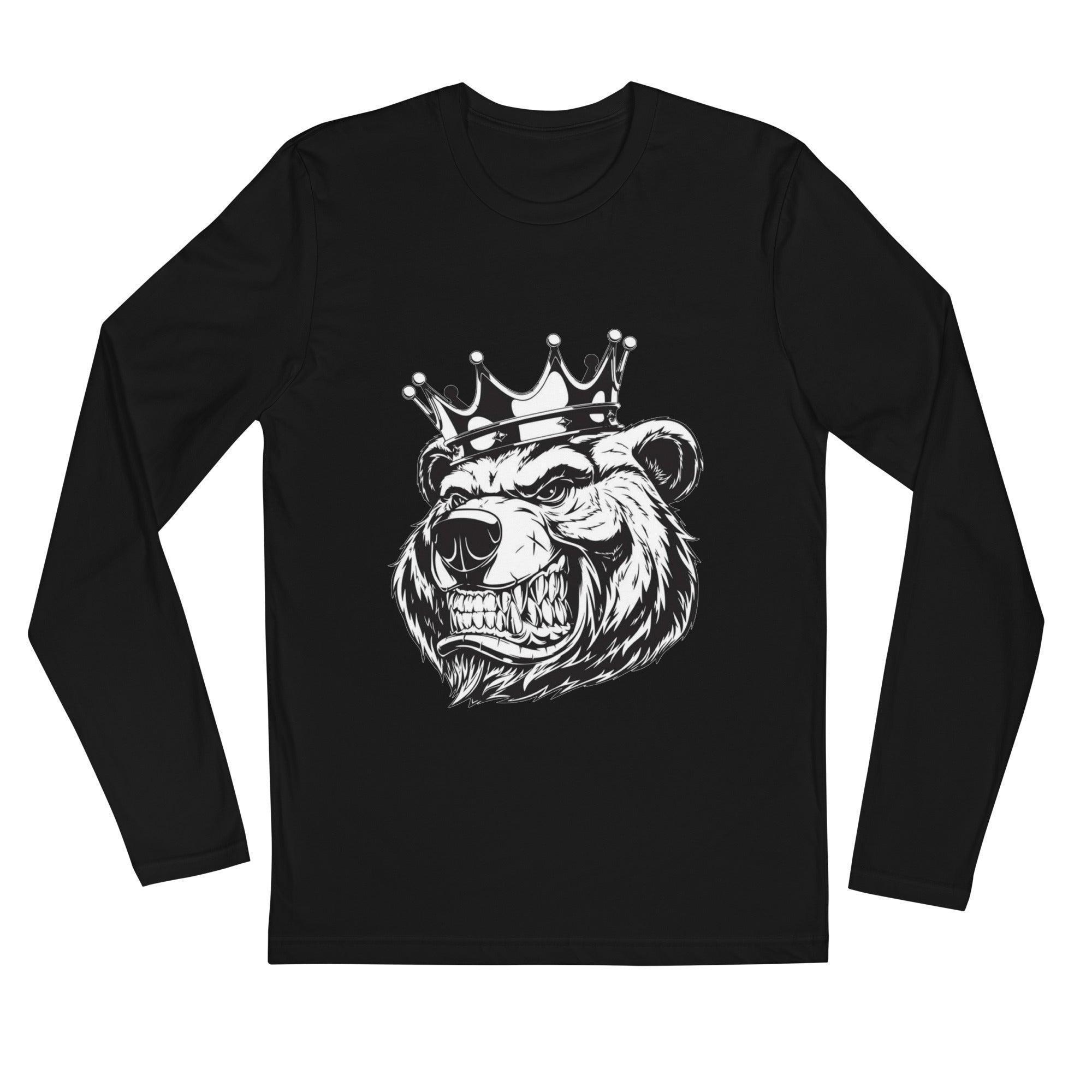 Bearish King Long Sleeve T-Shirt - InvestmenTees