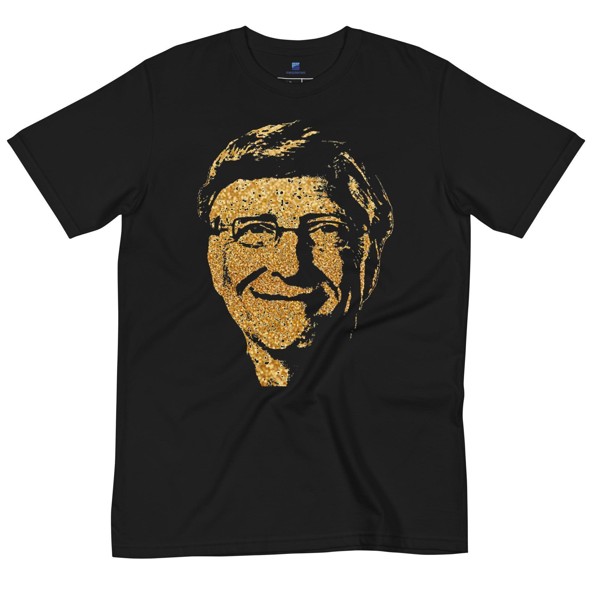 Bill Gates Gold T-Shirt - InvestmenTees