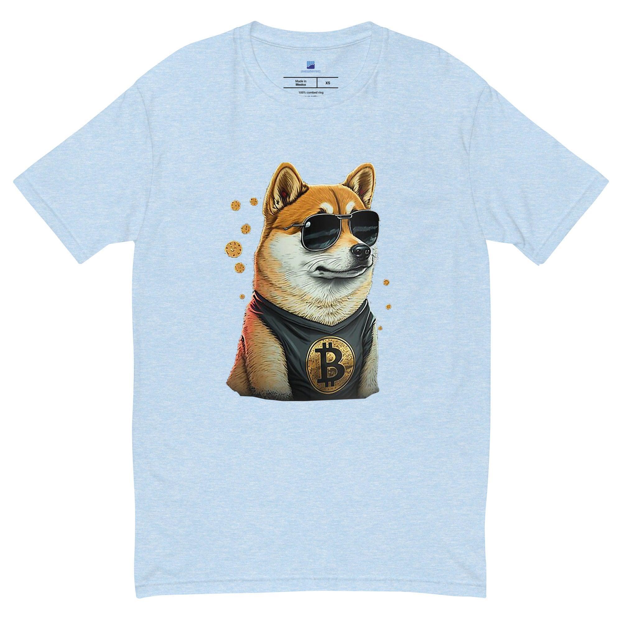 Bit-Shiba Crypto Dog T-Shirt - InvestmenTees