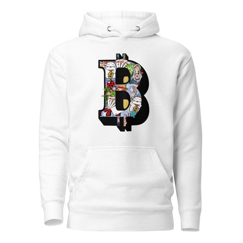 Bitcoin & Characters Pullover Hoodie - InvestmenTees