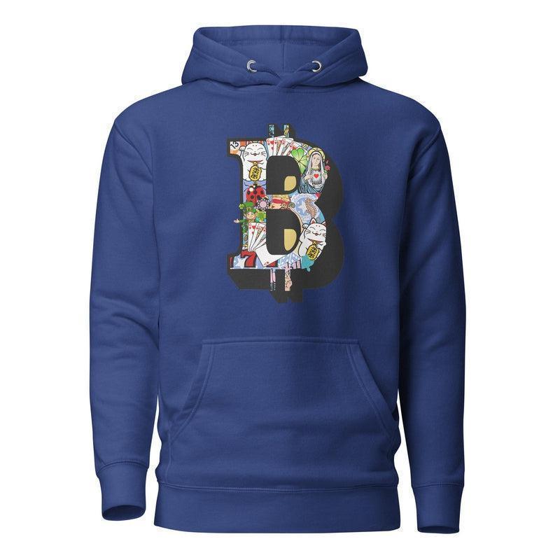 Bitcoin & Characters Pullover Hoodie - InvestmenTees