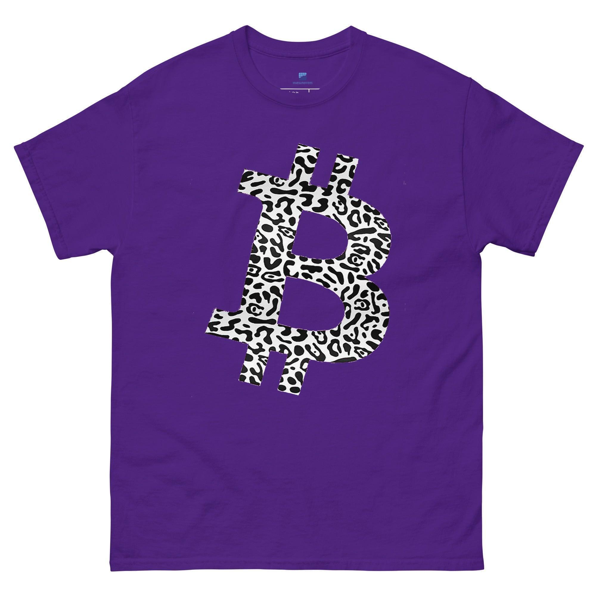 Bitcoin Animal Print T-Shirt - InvestmenTees