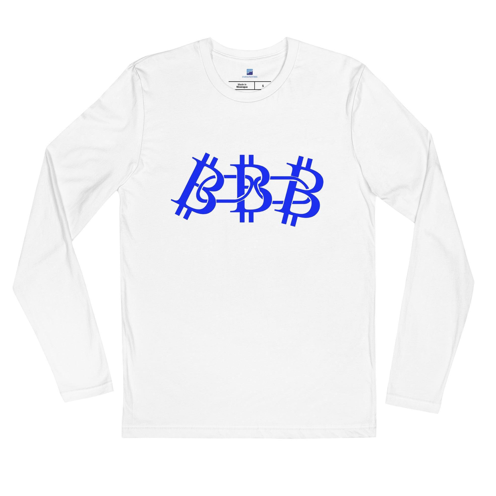 Bitcoin Blockchain Long Sleeve T-Shirt - InvestmenTees