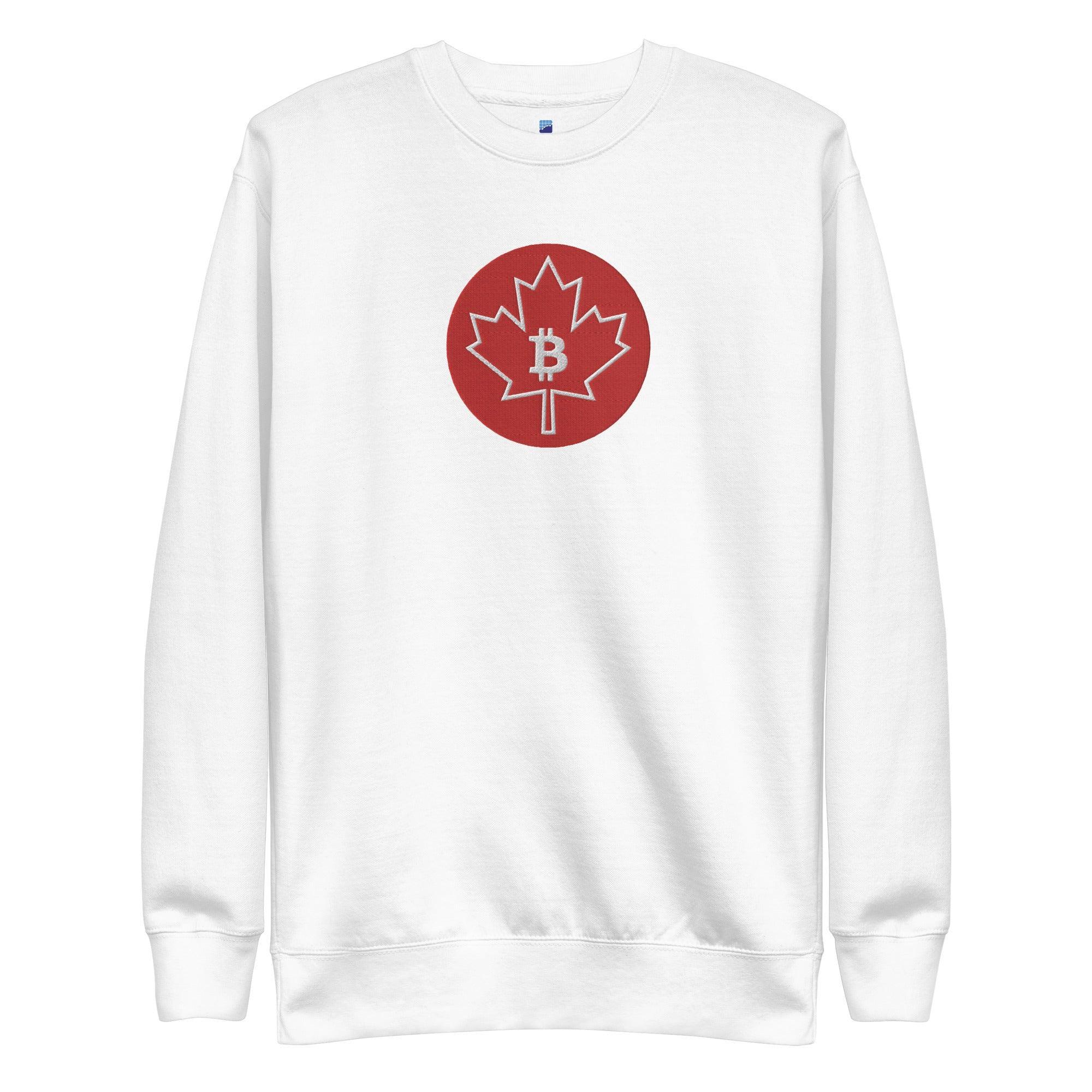 Bitcoin Canada Sweatshirt - InvestmenTees