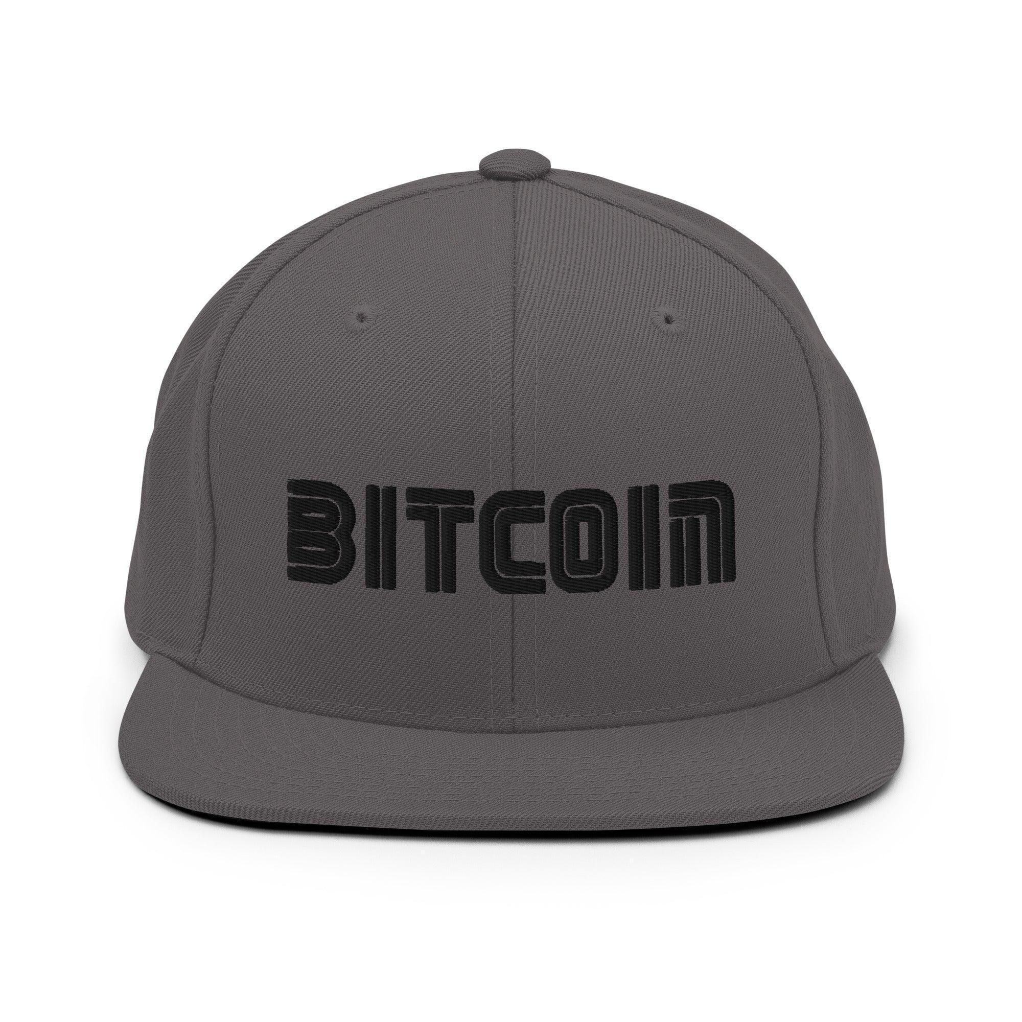 Bitcoin Cyptocurrency Snapback Hat - InvestmenTees