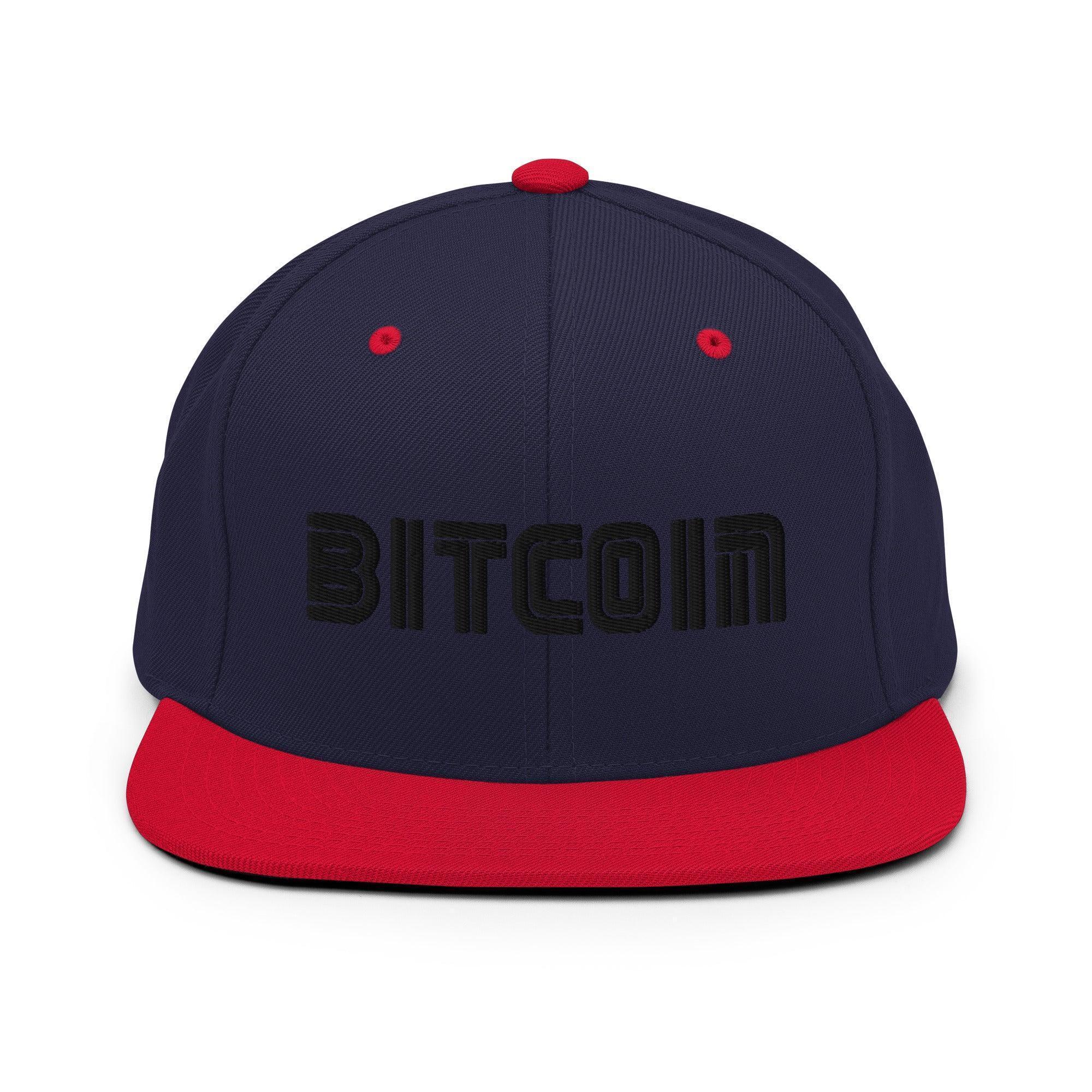 Bitcoin Cyptocurrency Snapback Hat - InvestmenTees