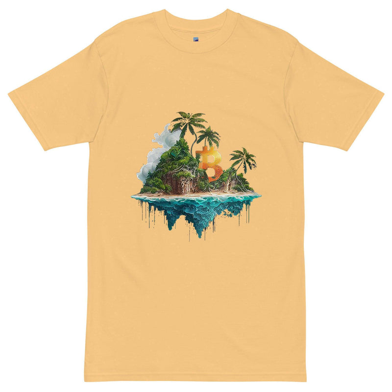 Bitcoin Desert Island T-Shirt - InvestmenTees