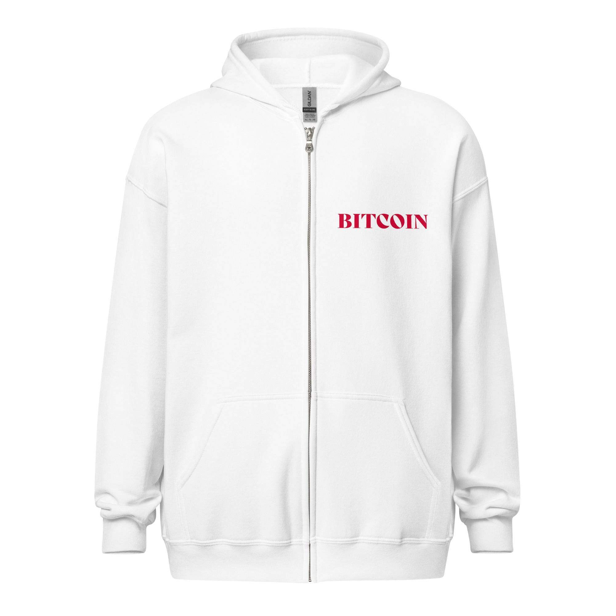 Bitcoin Disguise Zip Up Hoodie - InvestmenTees