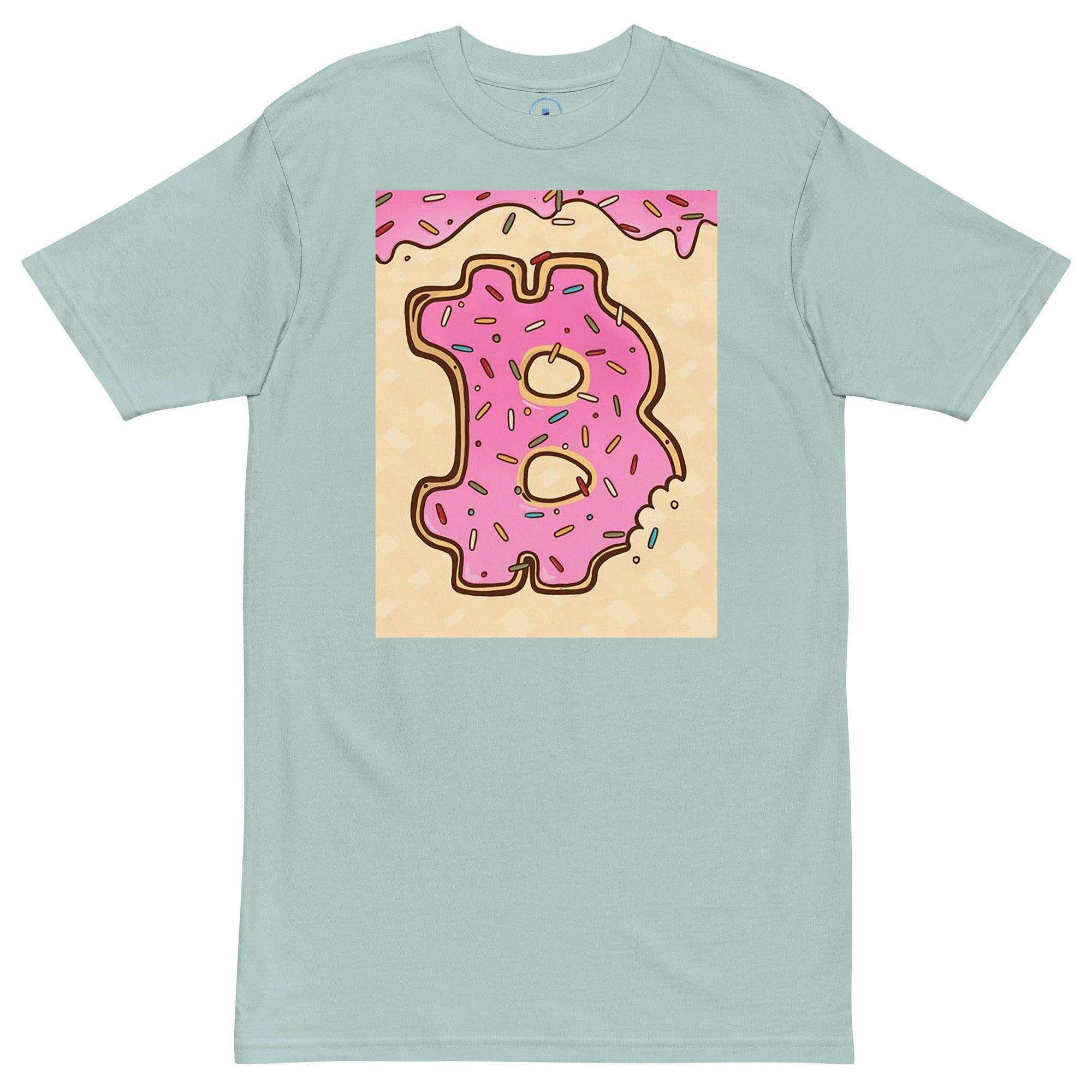 Bitcoin Donut Bite Art T-Shirt - InvestmenTees