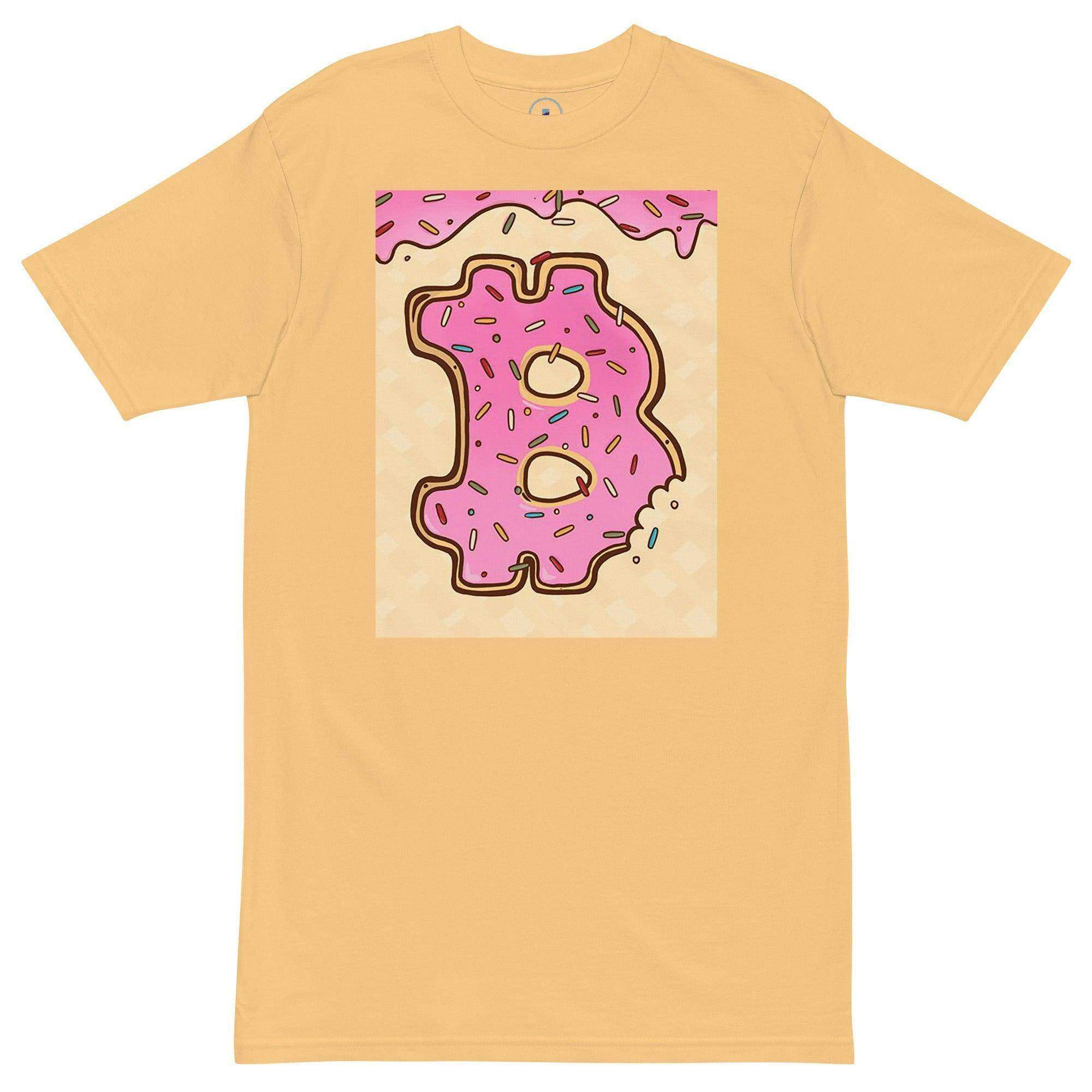 Bitcoin Donut Bite Art T-Shirt - InvestmenTees