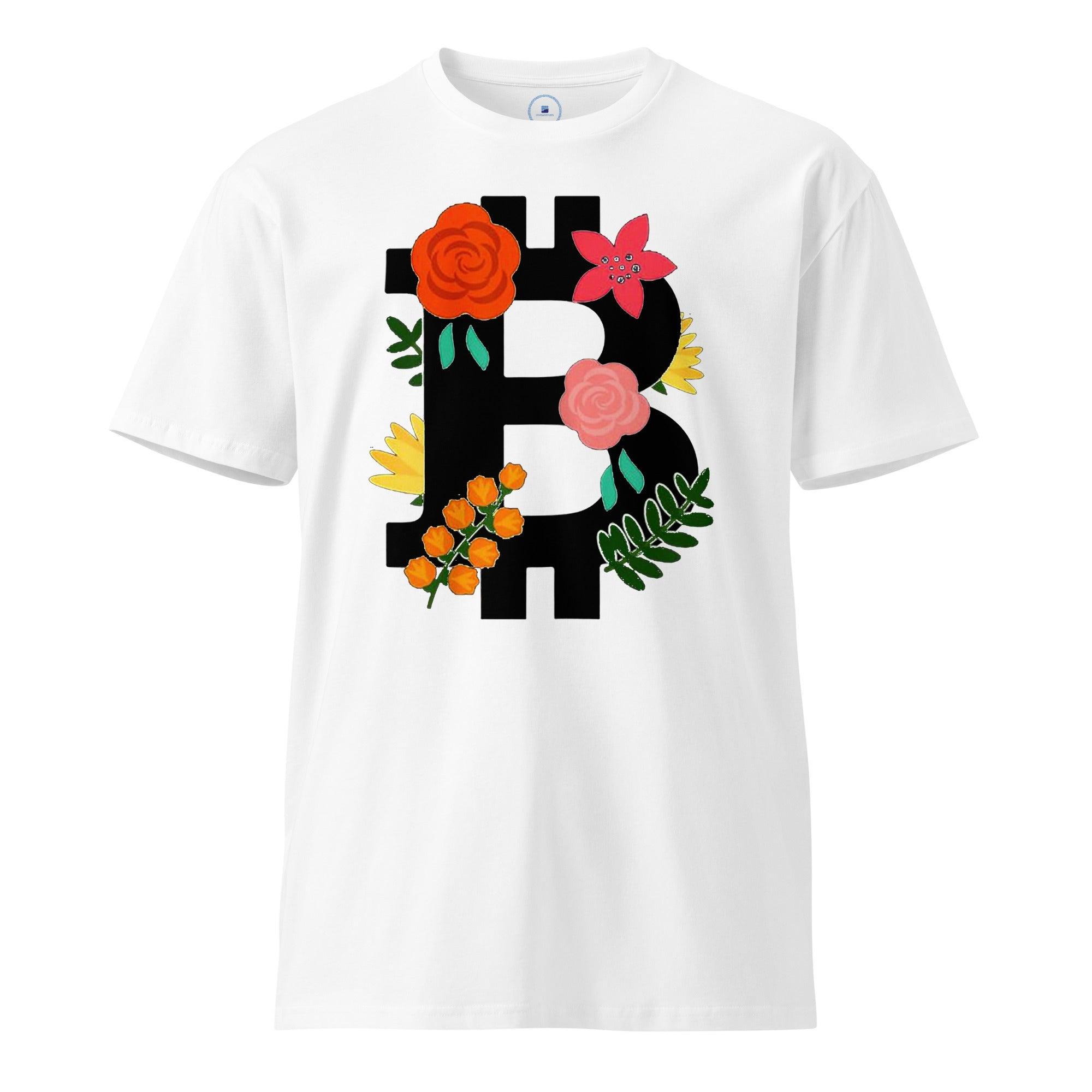 Bitcoin Flowers T-Shirt - InvestmenTees