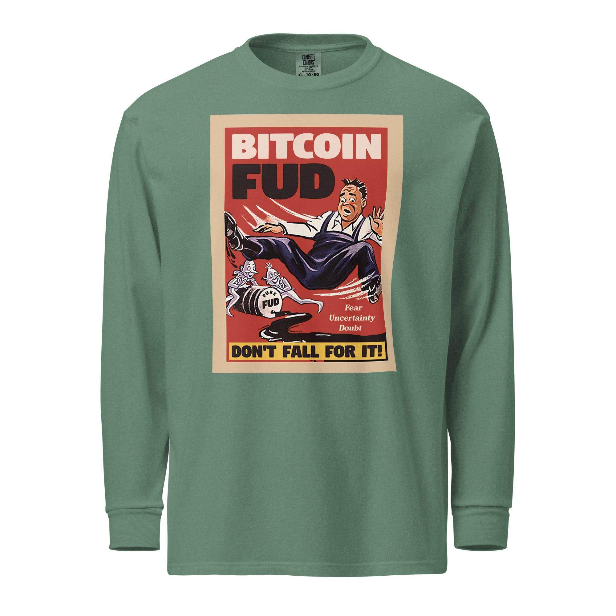 Bitcoin FUD Long Sleeve T-Shirt - InvestmenTees