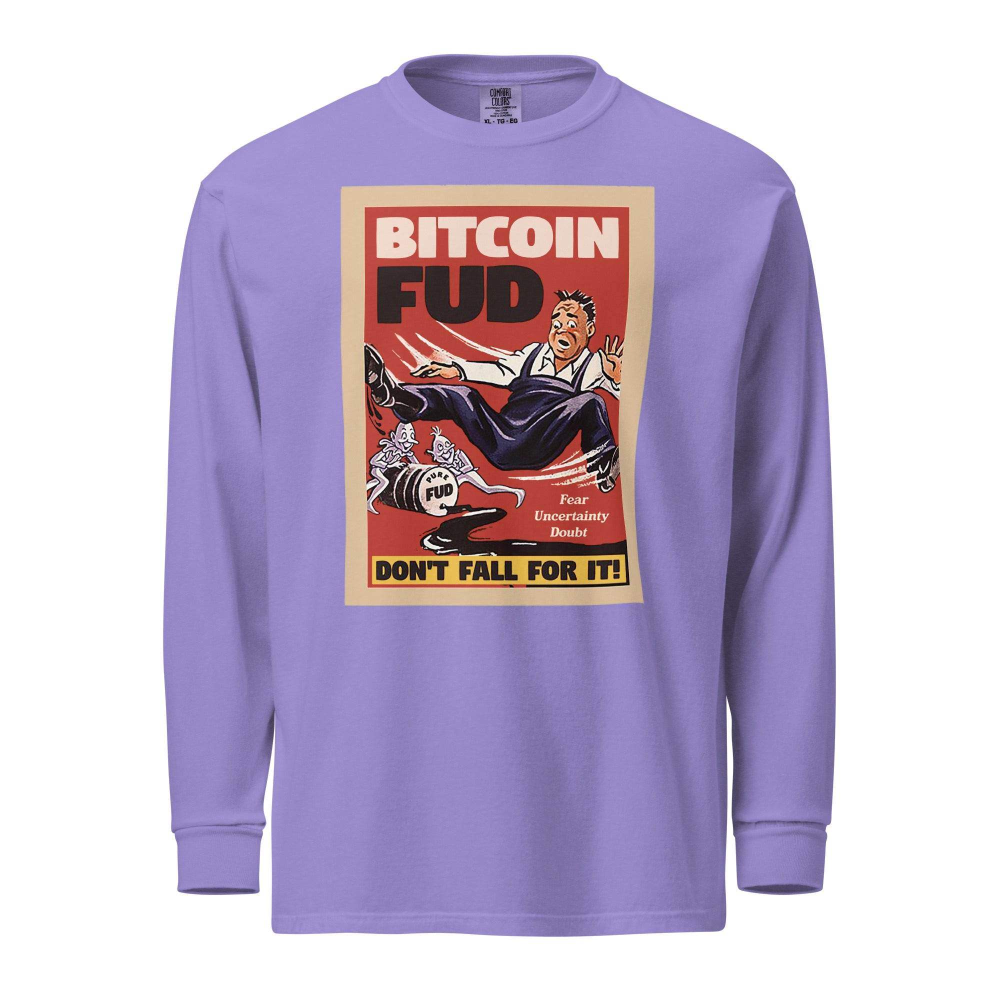 Bitcoin FUD Long Sleeve T-Shirt - InvestmenTees