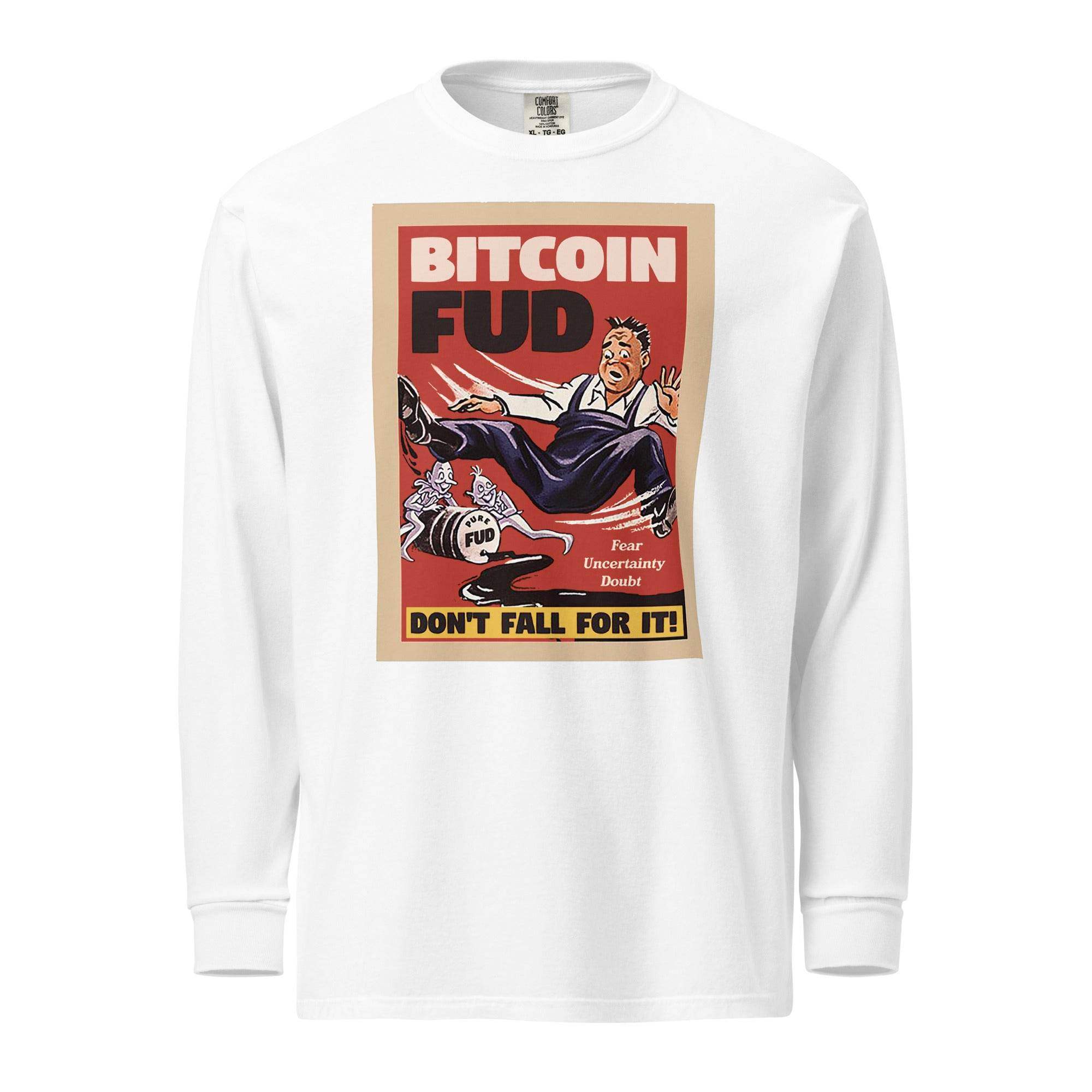 Bitcoin FUD Long Sleeve T-Shirt - InvestmenTees