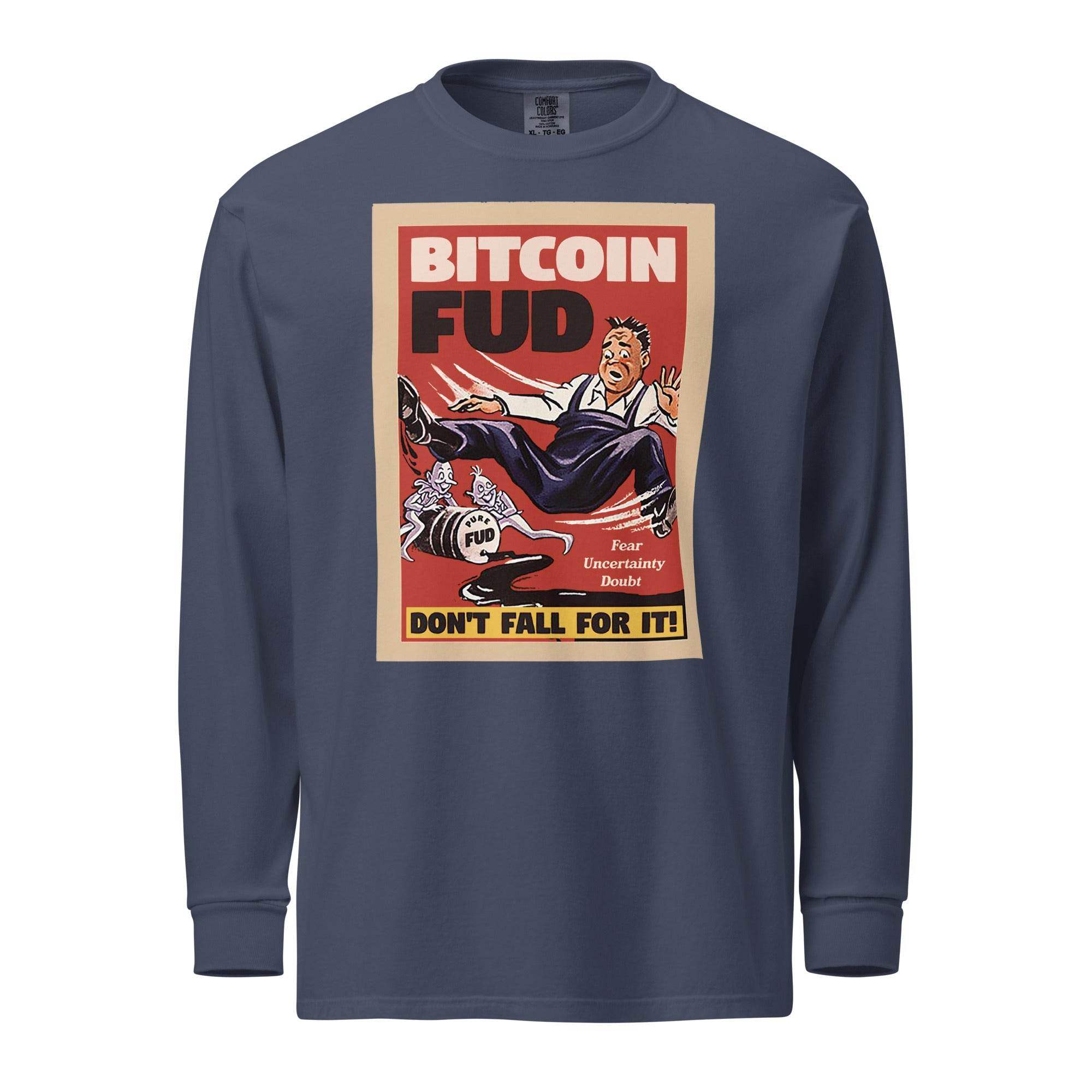 Bitcoin FUD Long Sleeve T-Shirt - InvestmenTees