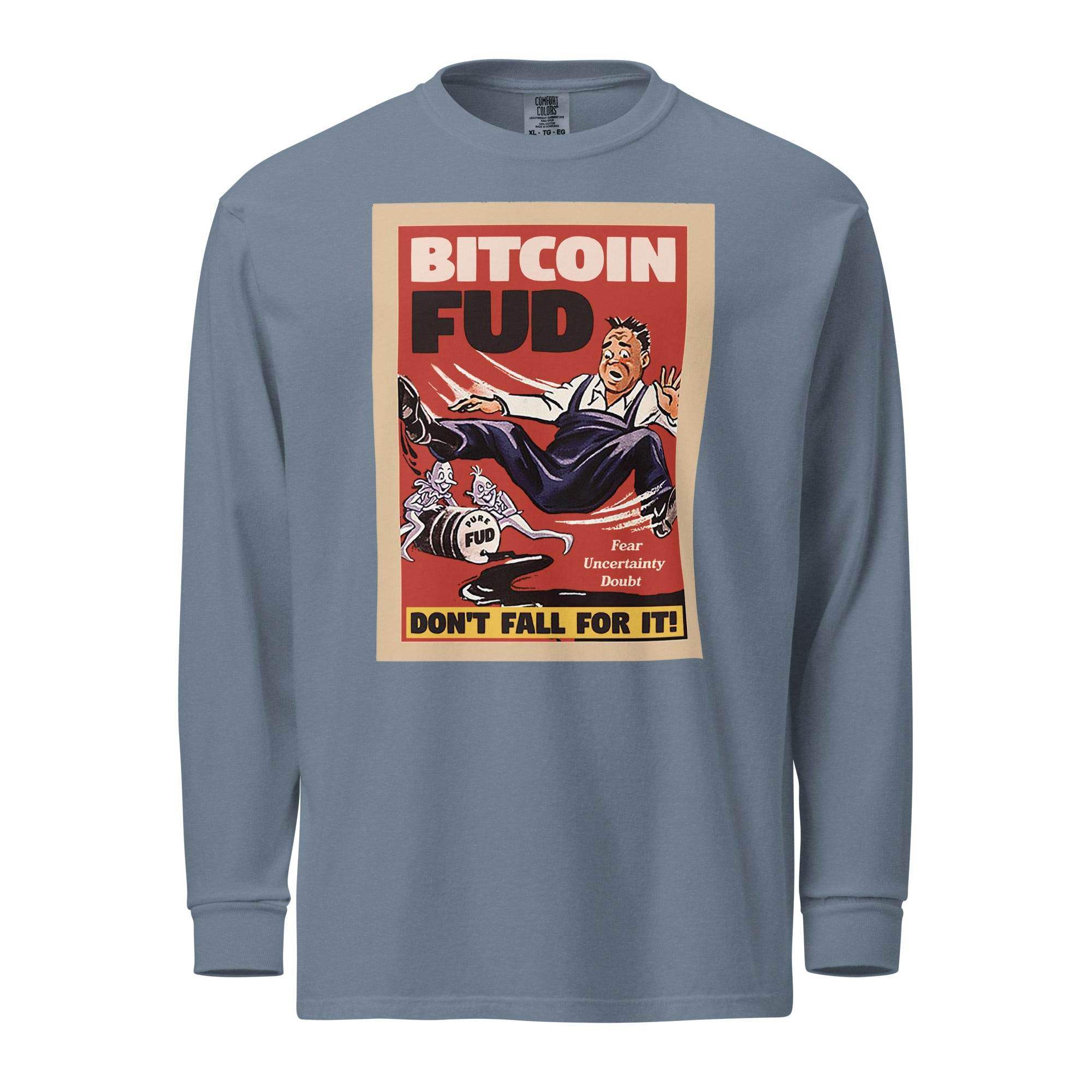 Bitcoin FUD Long Sleeve T-Shirt - InvestmenTees