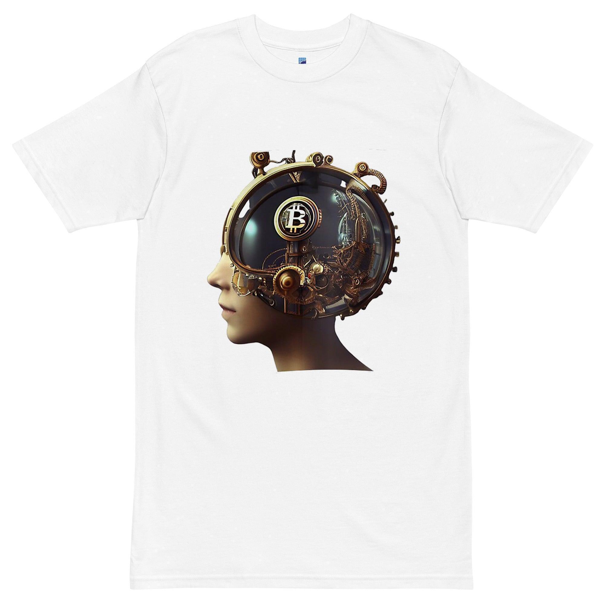 Bitcoin Futuristic Lady T-Shirt - InvestmenTees