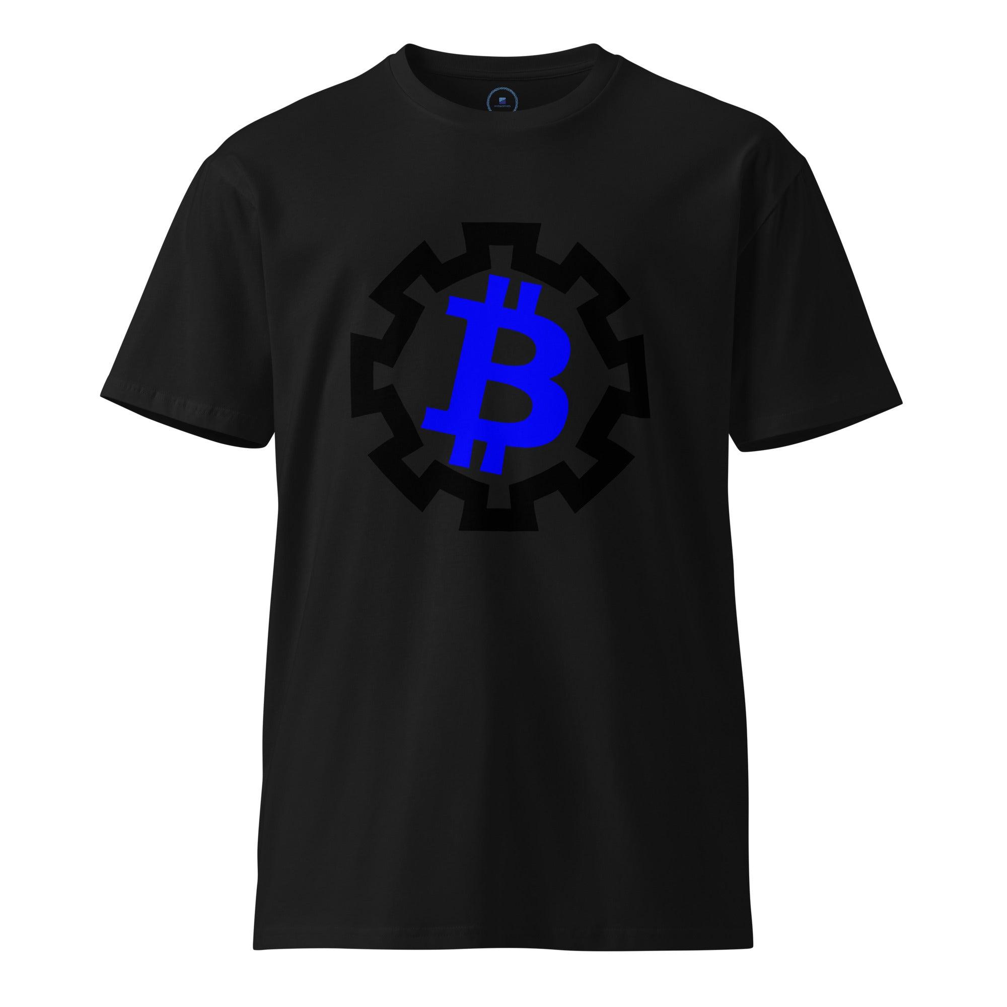 Bitcoin Gear Wheel T-Shirt - InvestmenTees