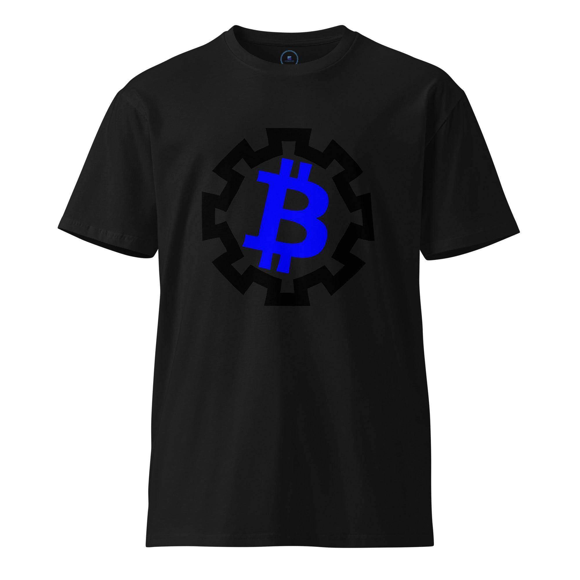 Bitcoin Gear Wheel T-Shirt - InvestmenTees