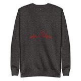Bitcoin Heartbeat | BTC Sweatshirt - InvestmenTees