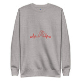 Bitcoin Heartbeat | BTC Sweatshirt - InvestmenTees