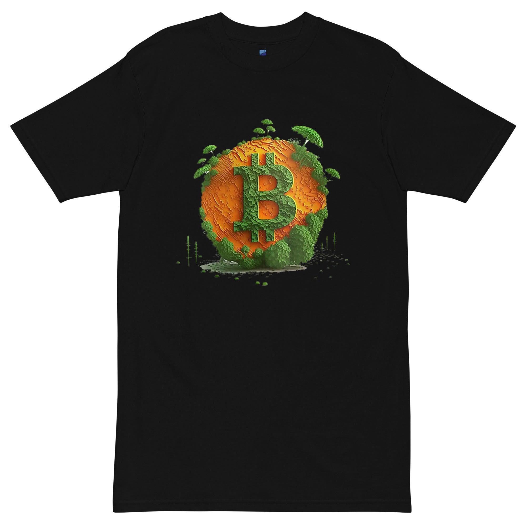 Bitcoin Island Art T-Shirt - InvestmenTees