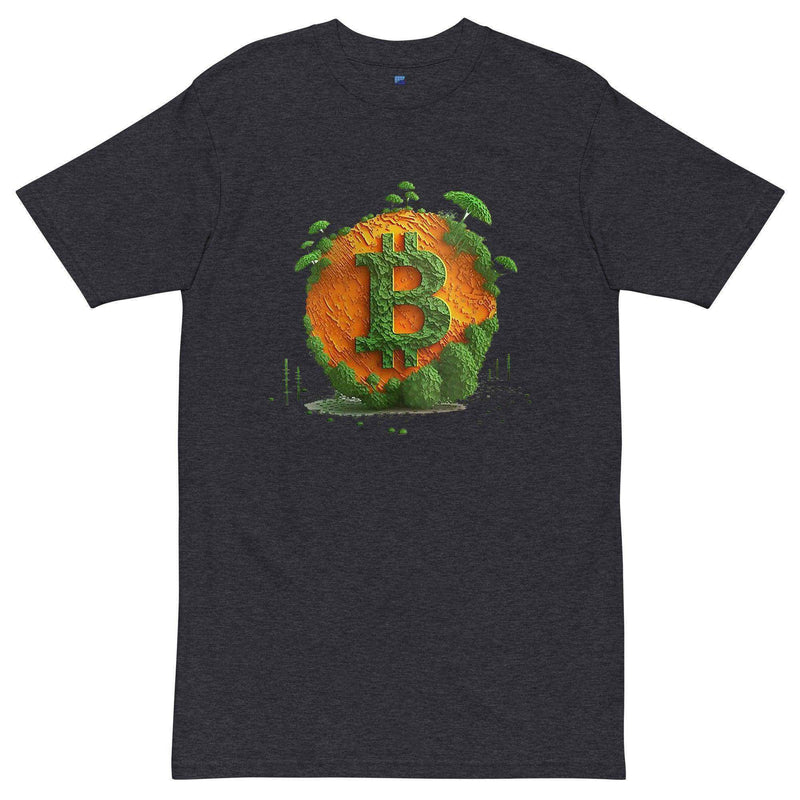 Bitcoin Island Art T-Shirt - InvestmenTees