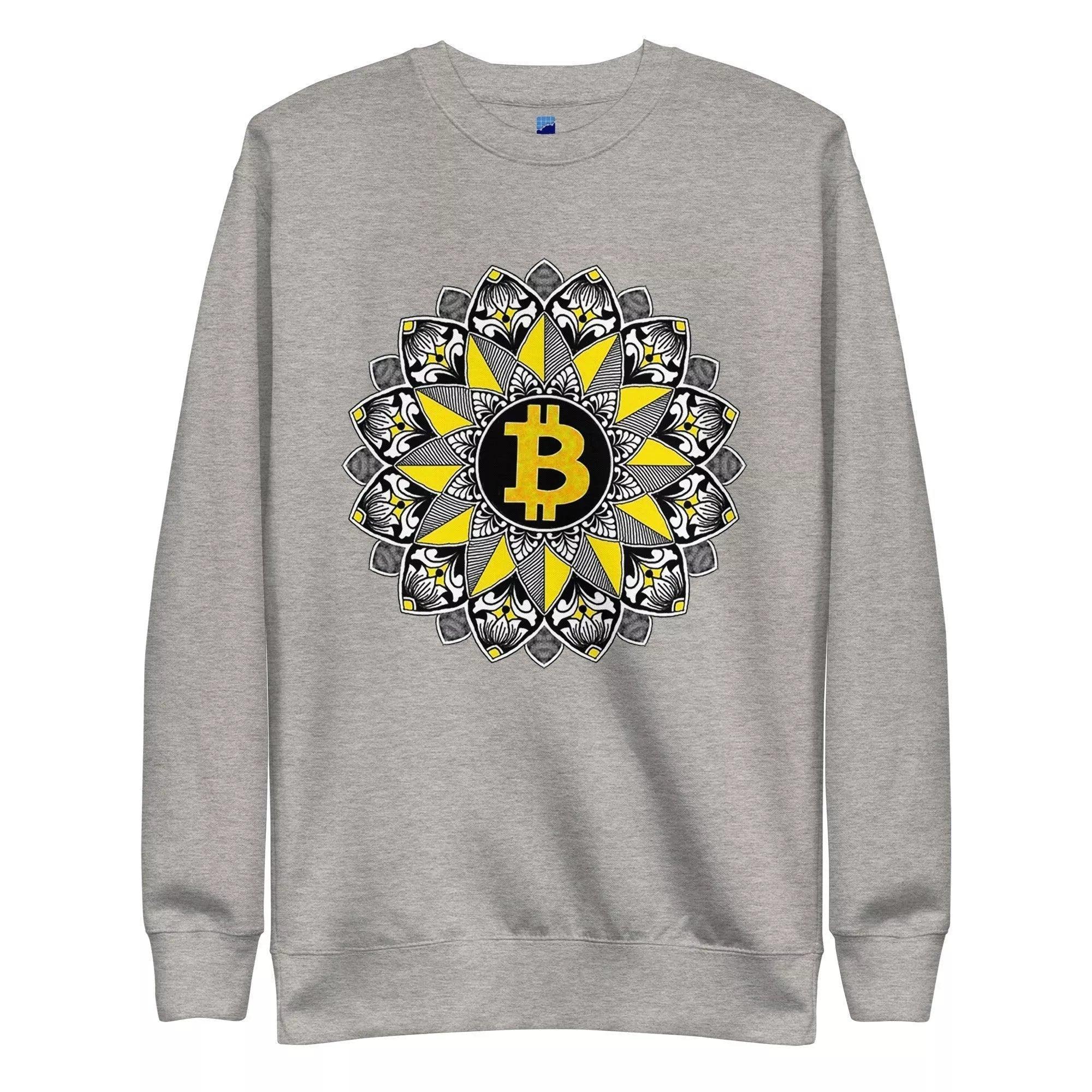 Bitcoin Kaleidoscope Sweatshirt - InvestmenTees