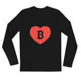 Bitcoin Love 2 Long Sleeve T-Shirt - InvestmenTees
