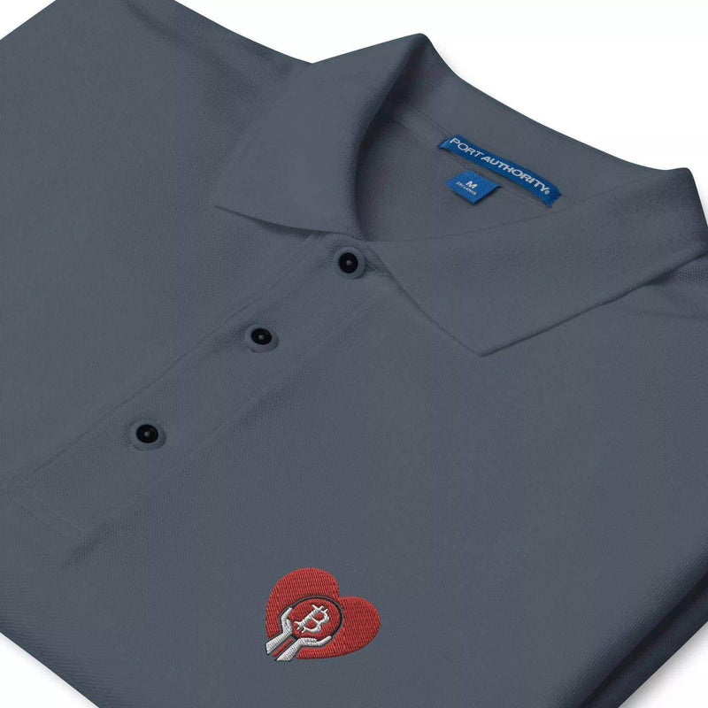 Bitcoin Love Polo Shirt - InvestmenTees