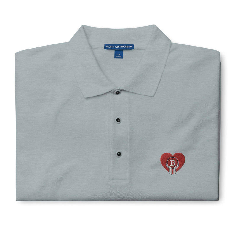 Bitcoin Love Polo Shirt - InvestmenTees