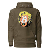 Bitcoin Marilyn Pullover Hoodie - InvestmenTees