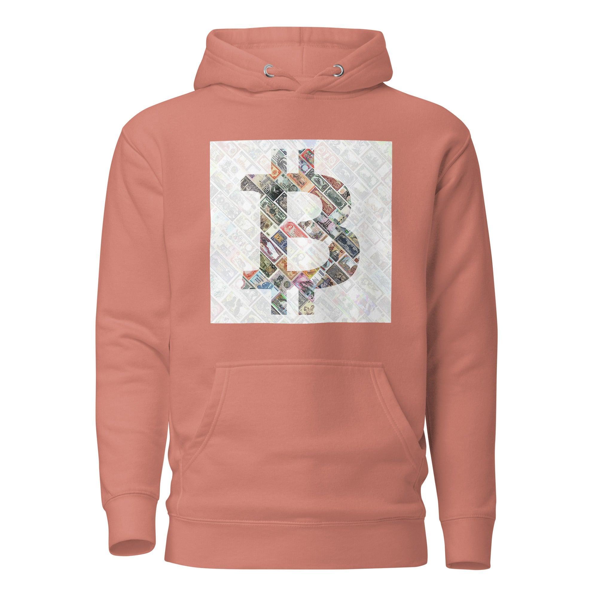 Bitcoin Mosiac Pullover Hoodie - InvestmenTees
