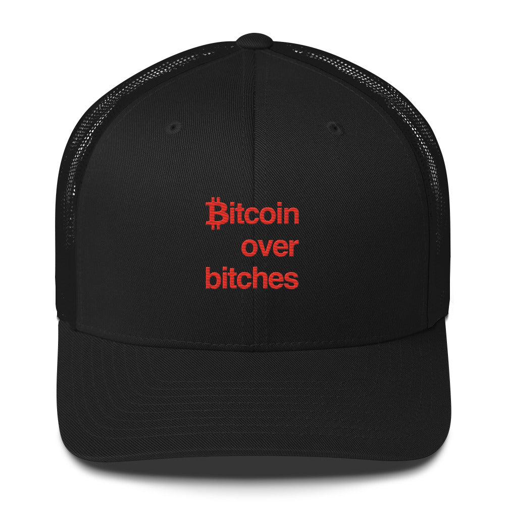 Bitcoin Over Bs Trucker Cap - InvestmenTees