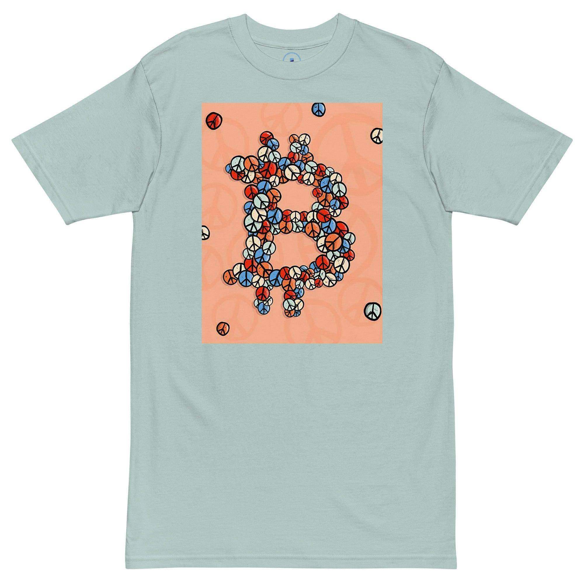 Bitcoin Peace Art T-Shirt - InvestmenTees