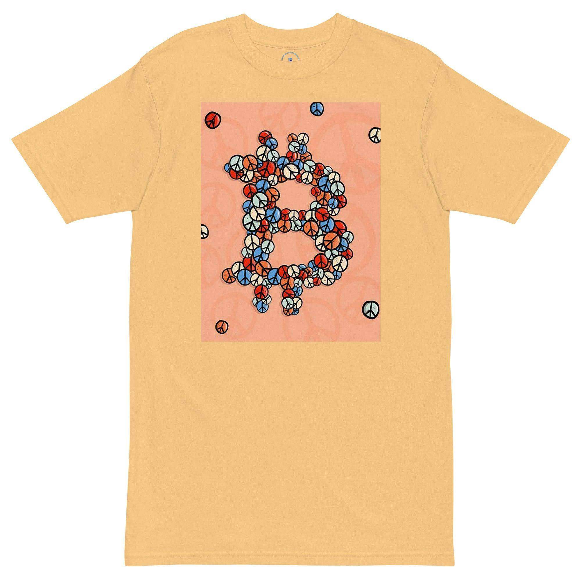 Bitcoin Peace Art T-Shirt - InvestmenTees