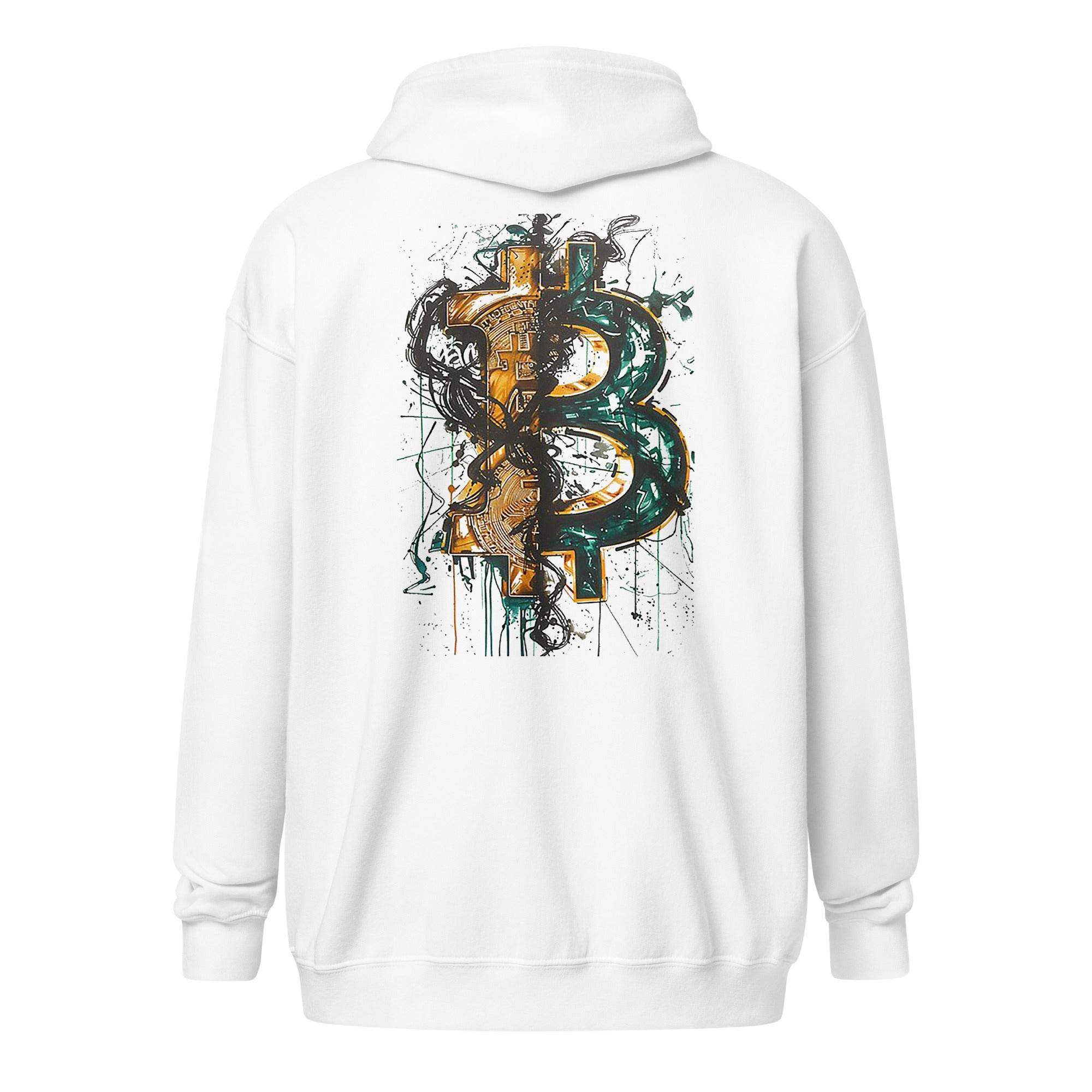 Bitcoin Roots Zip Up Hoodie - InvestmenTees