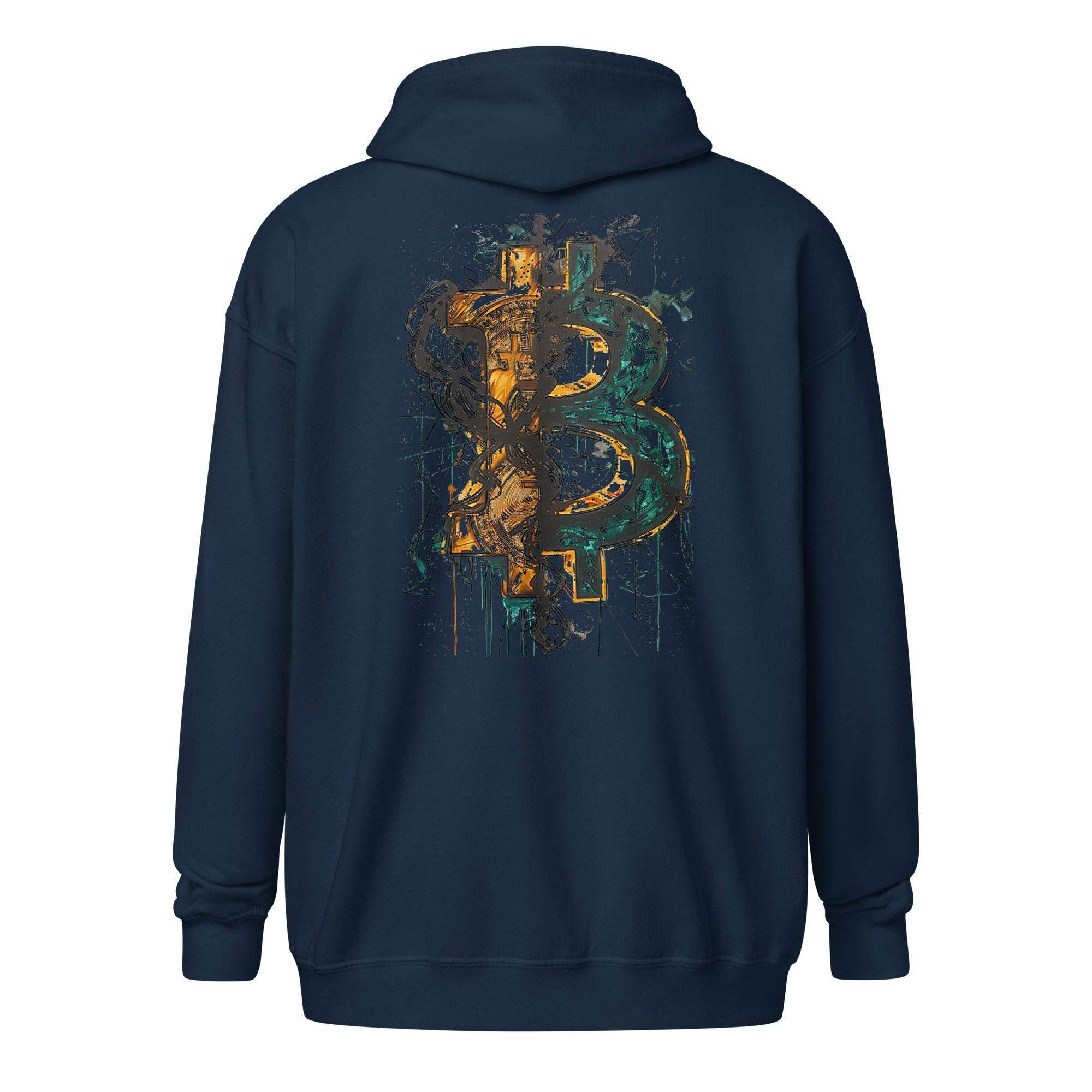 Bitcoin Roots Zip Up Hoodie - InvestmenTees