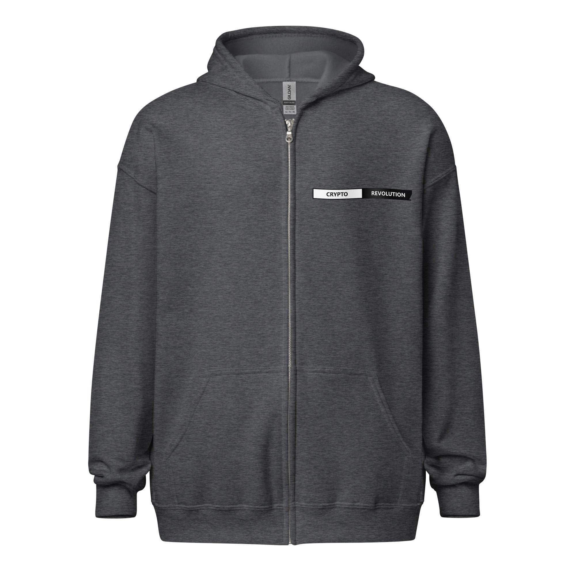 Bitcoin Roots Zip Up Hoodie - InvestmenTees