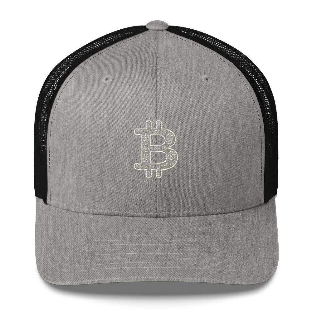 Bitcoin Skulls Trucker Cap - InvestmenTees