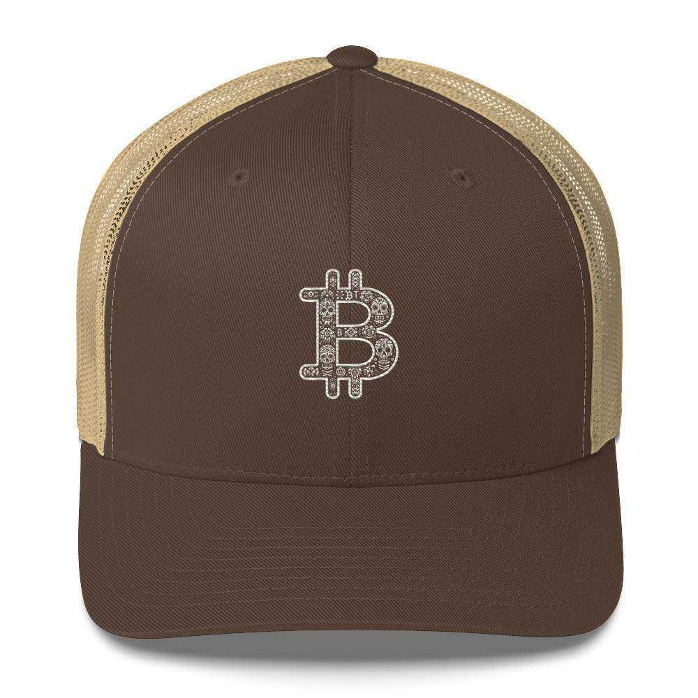 Bitcoin Skulls Trucker Cap - InvestmenTees