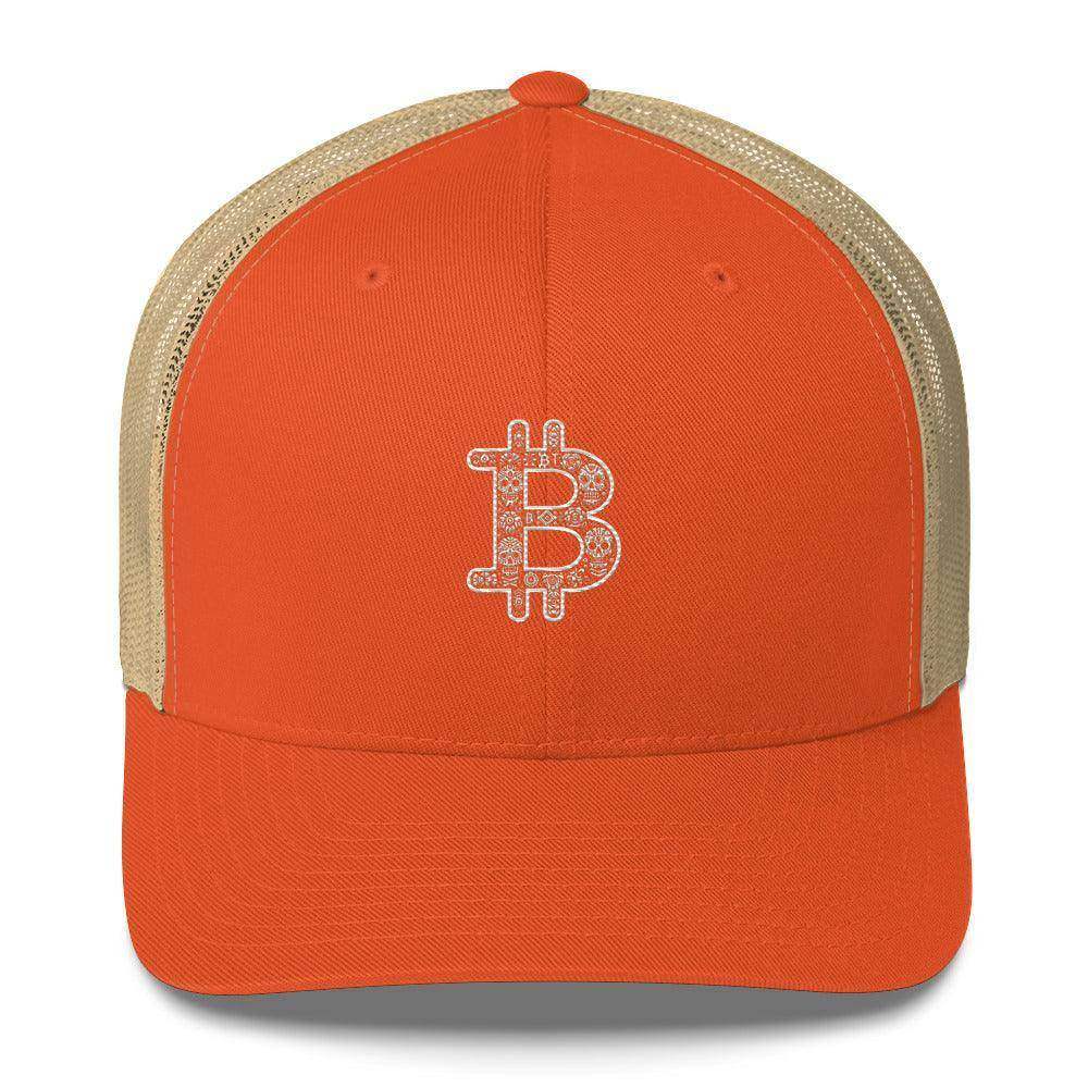 Bitcoin Skulls Trucker Cap - InvestmenTees