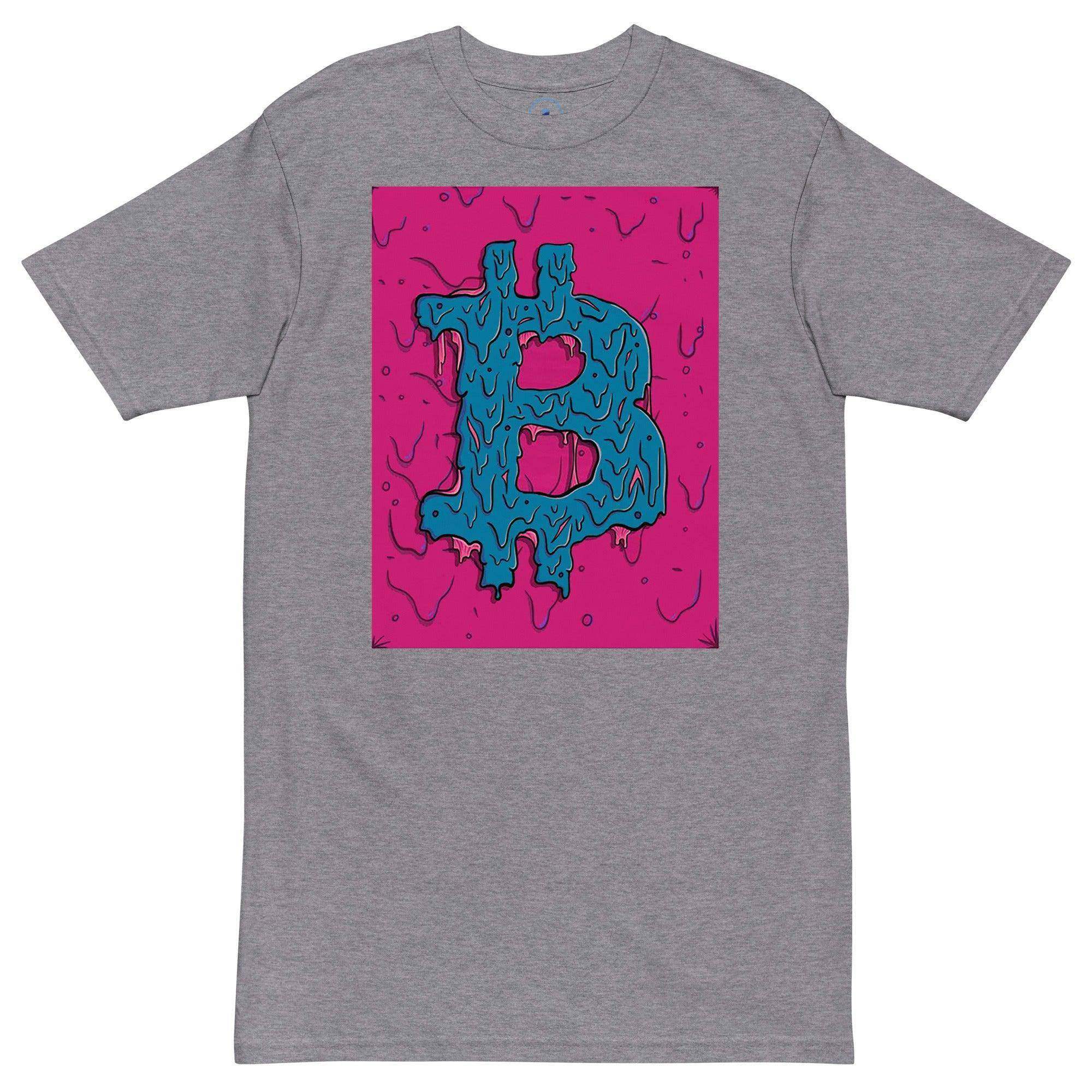 Bitcoin Slime Art T-Shirt - InvestmenTees