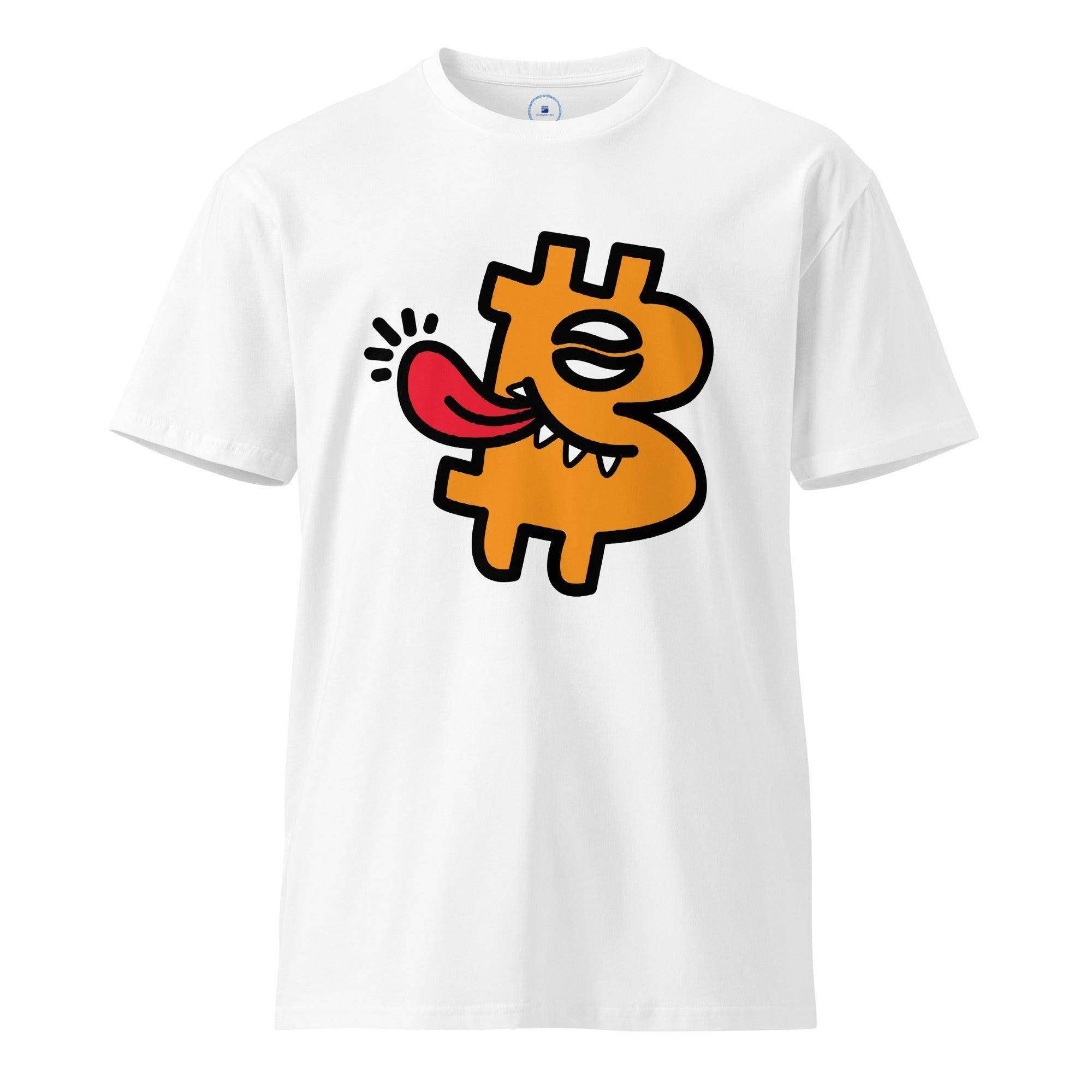 Bitcoin Slippery Tongue T-Shirt - InvestmenTees