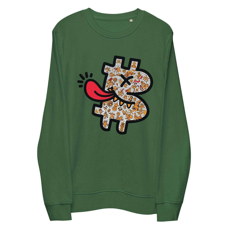Bitcoin Spitting Sweatshirt - InvestmenTees