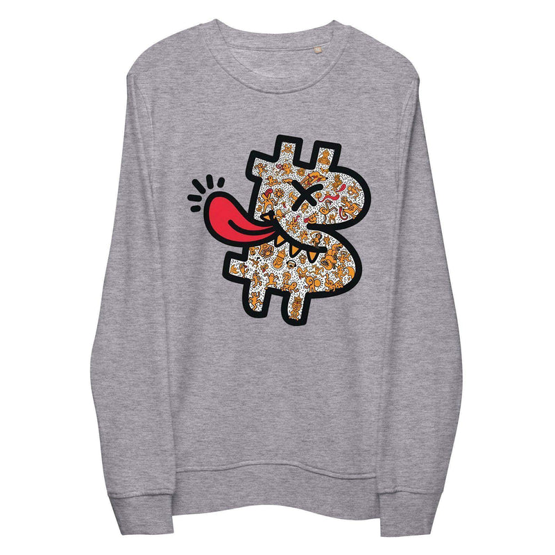 Bitcoin Spitting Sweatshirt - InvestmenTees