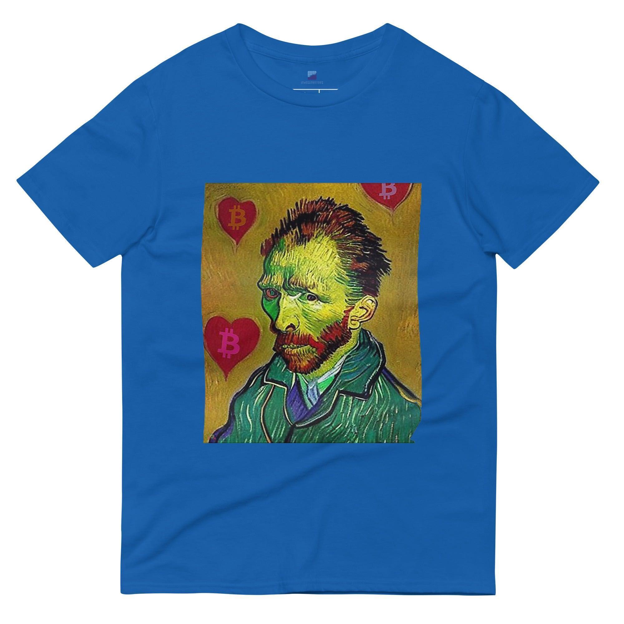 Bitcoin Van Gogh T-Shirt - InvestmenTees