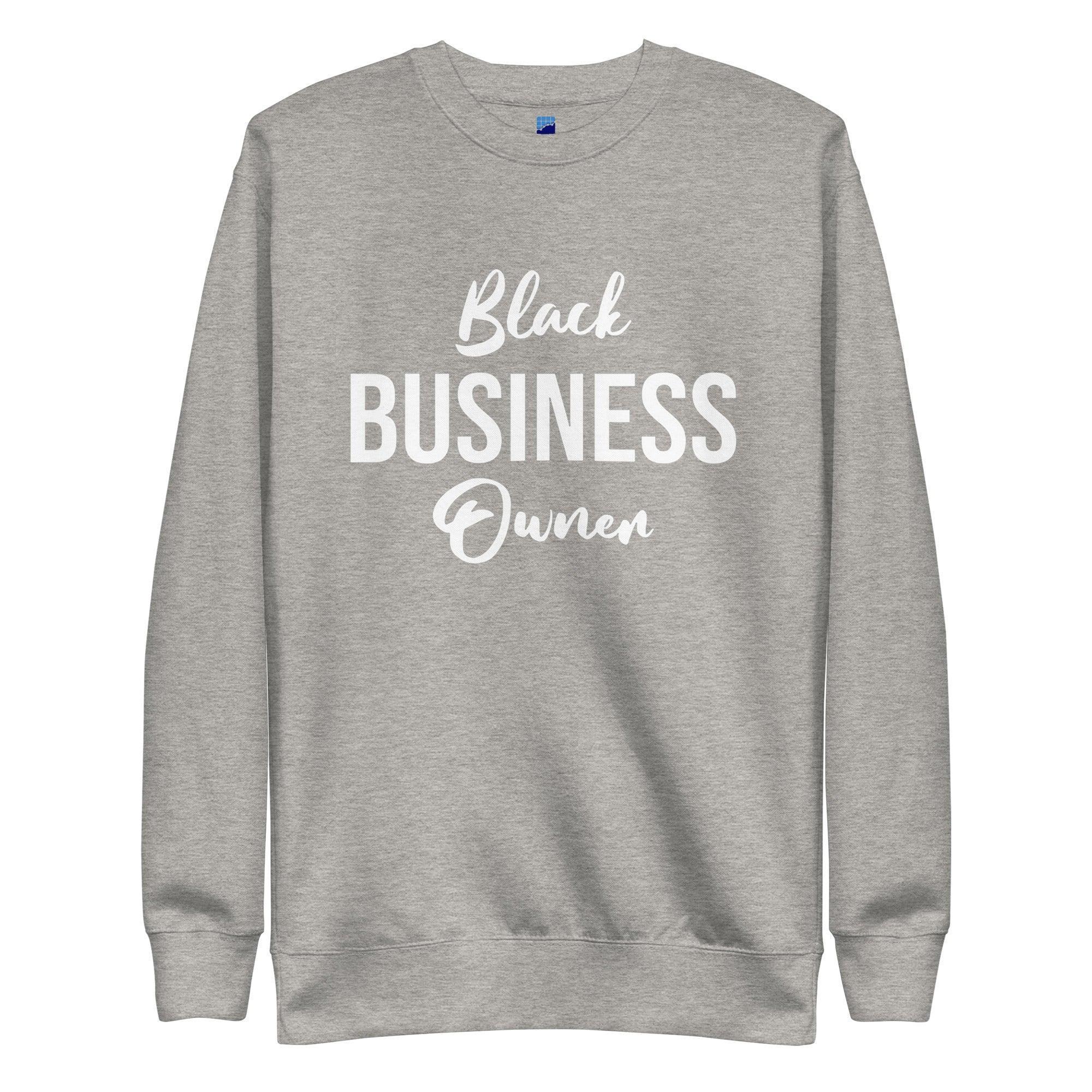 Black Business Owner Sweatshirt - InvestmenTees