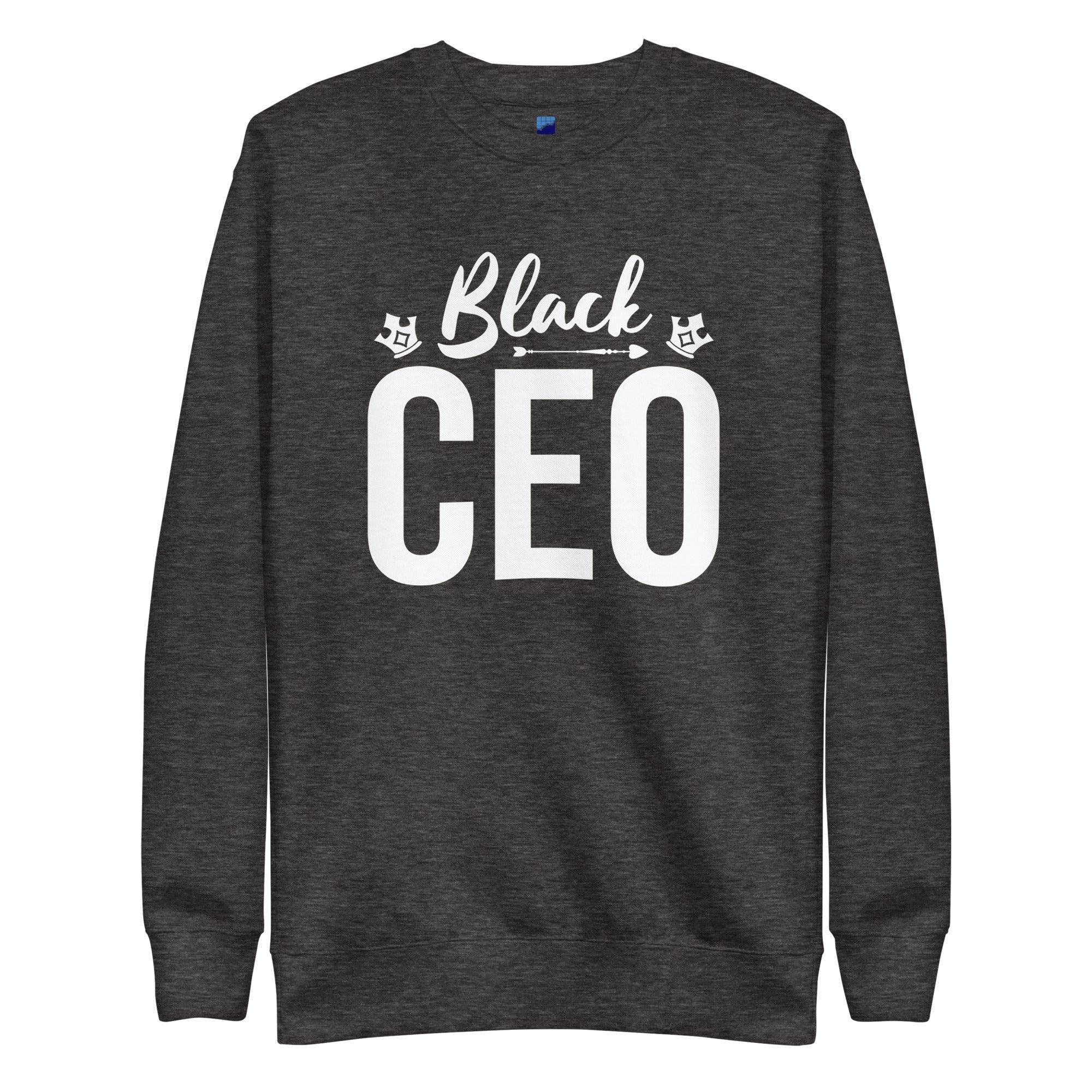 Black CEO Sweatshirt - InvestmenTees