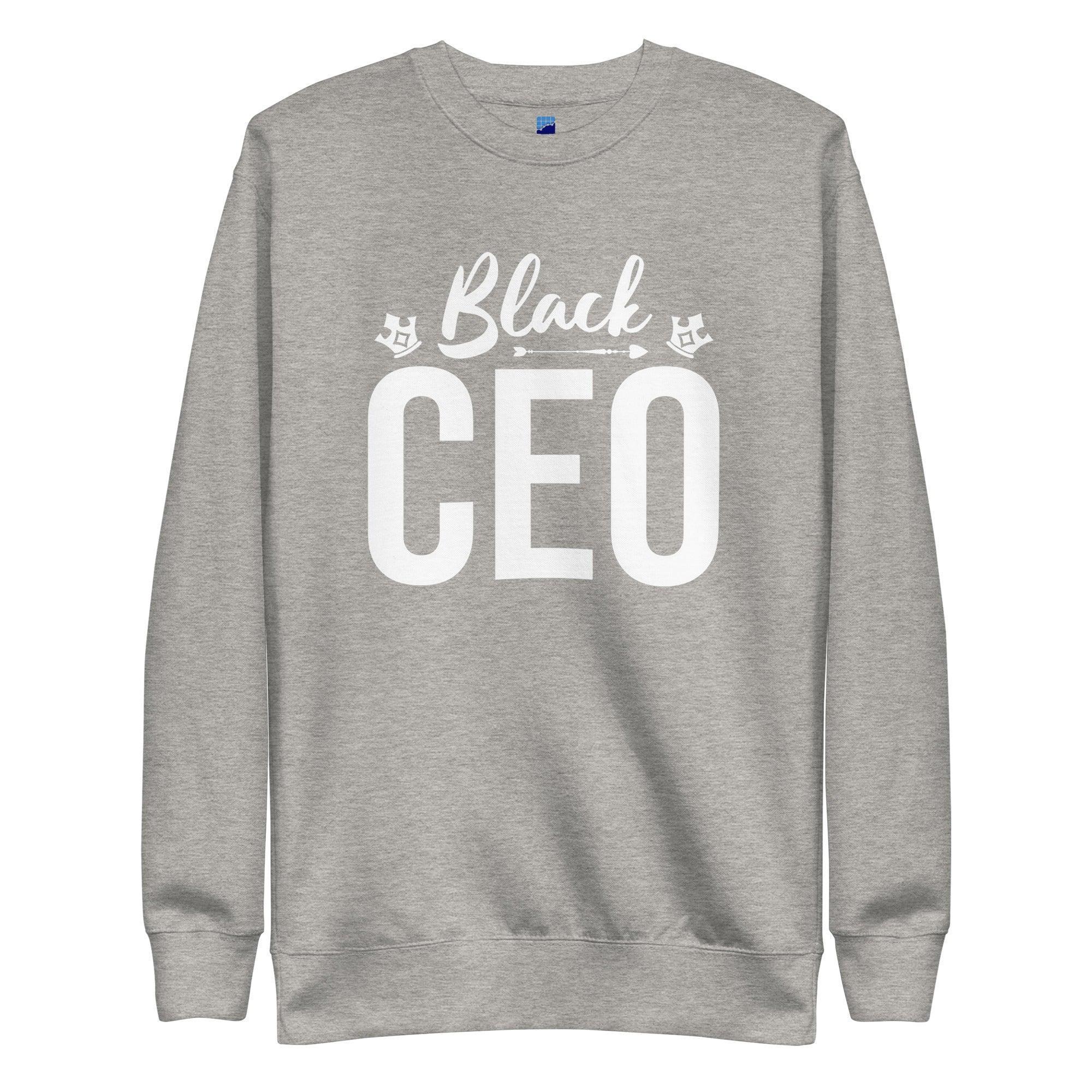 Black CEO Sweatshirt - InvestmenTees